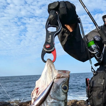 SeaBonds フィッシュグリップ ショート 最大30kg 軽量147g アルミ合金