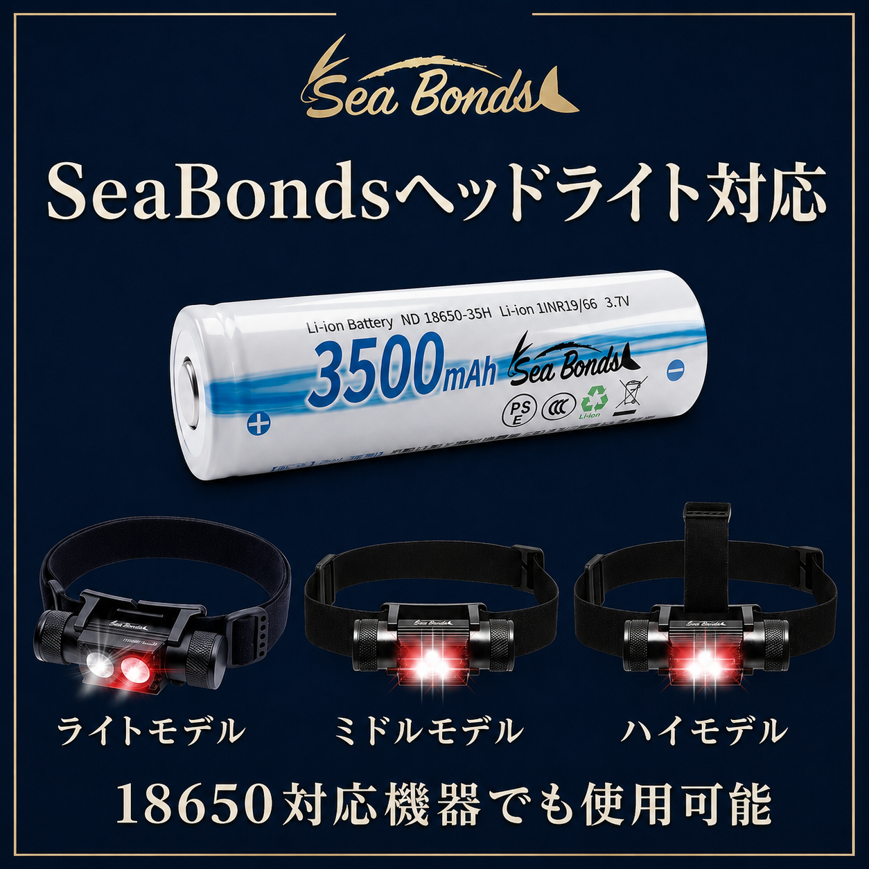 リチウムイオンバッテリー　3500mAh