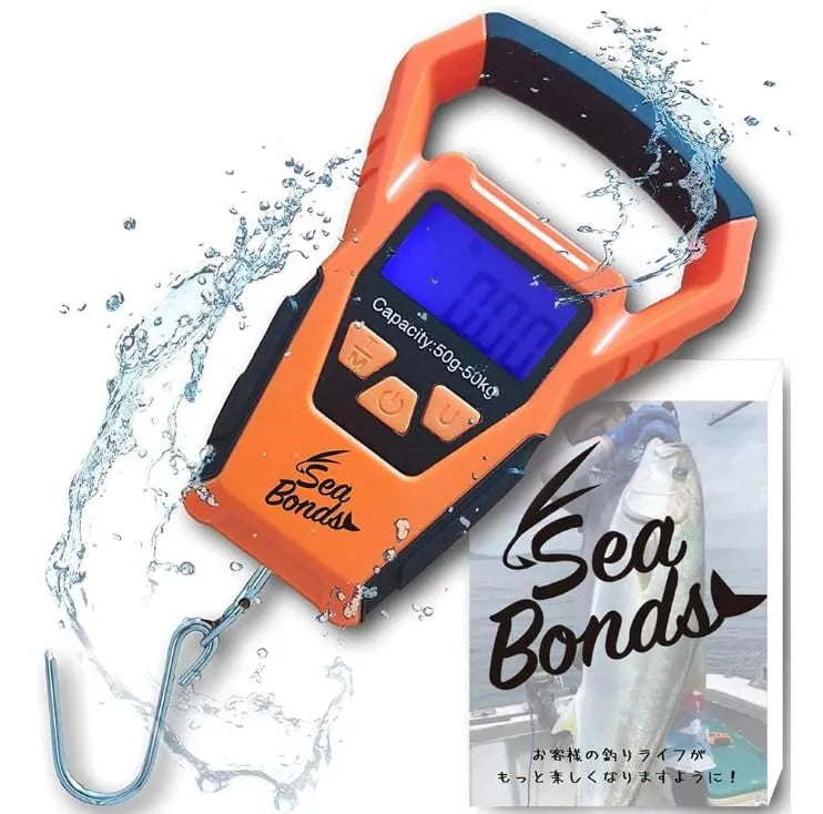 フィッシングスケール（オレンジ｜ブラック）　圧倒的にサビに強い 送料無料