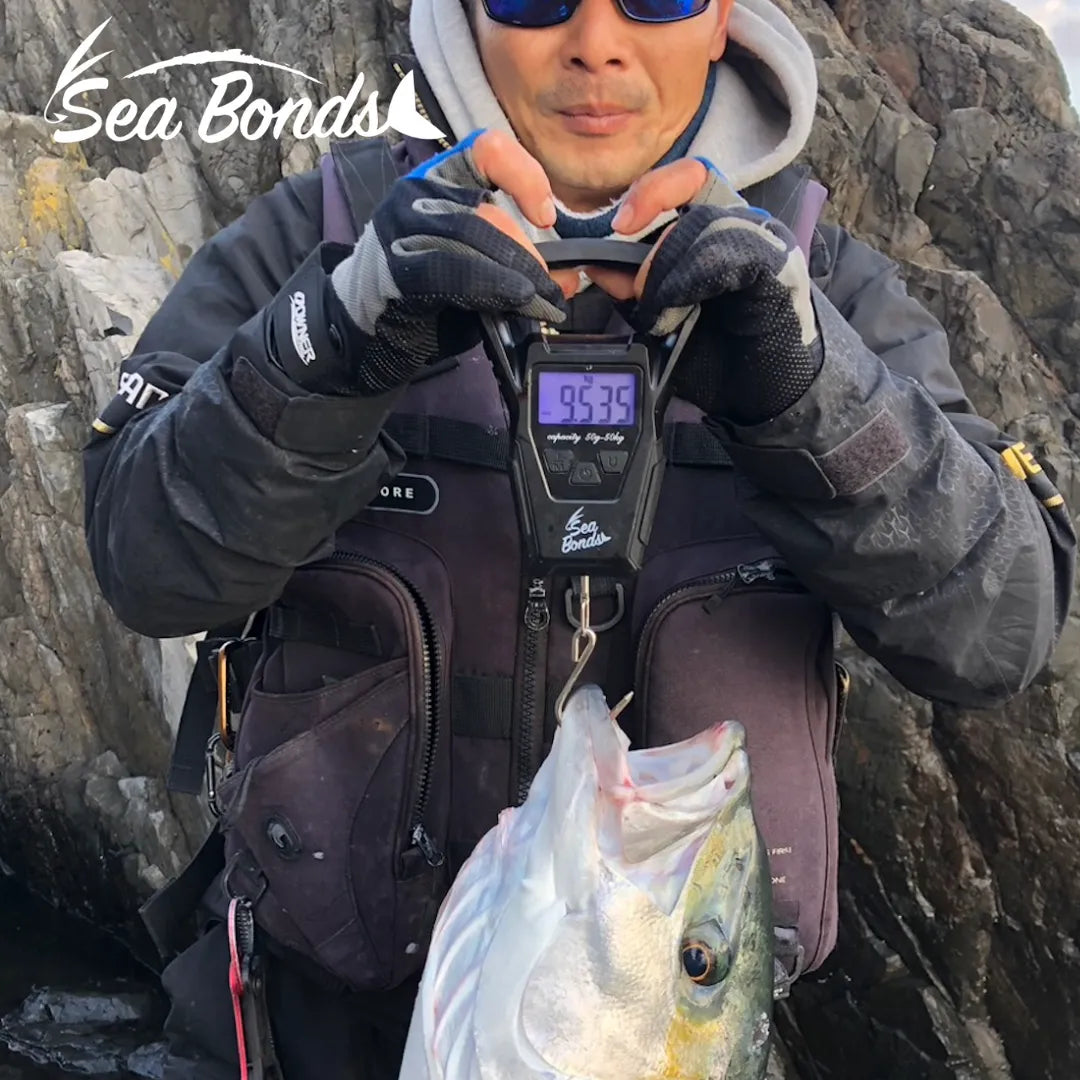 フィッシングスケール（オレンジ｜ブラック）　圧倒的にサビに強い 送料無料