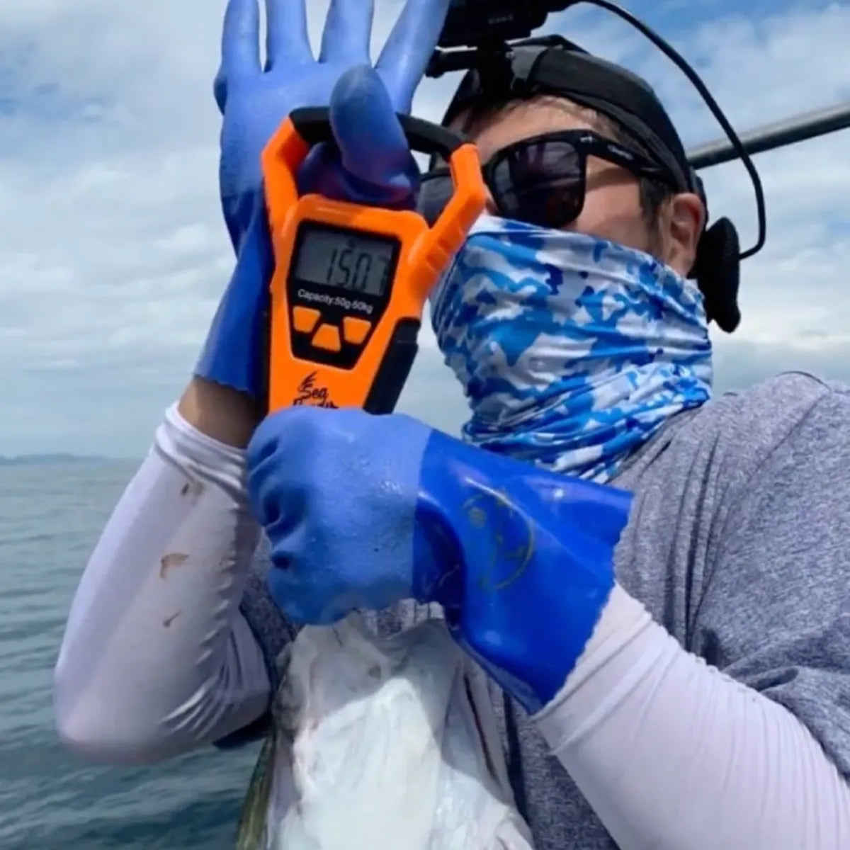 フィッシングスケール（オレンジ｜ブラック）　圧倒的にサビに強い 送料無料