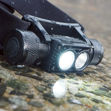SeaBonds 釣り用ヘッドライト LITE 300ルーメン 赤色LED IP66防水